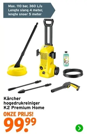 Aanbieding: Hogedrukreiniger K2 Premium Home