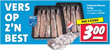 Aanbieding: Hollandse Nieuwe haring