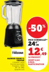 Aanbieding: Blender verre il