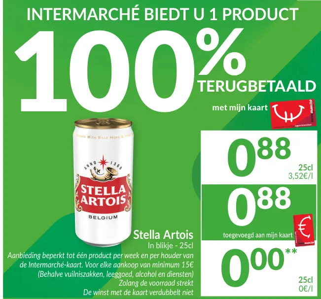 Promotie: Stella Artois