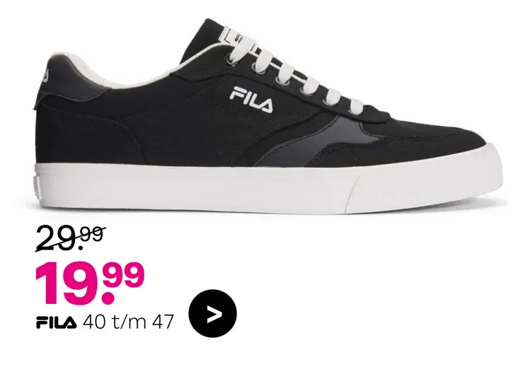 Aanbieding: Fila sneaker zwart