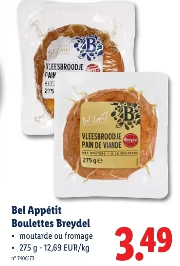 Offre: Boulettes Breydel