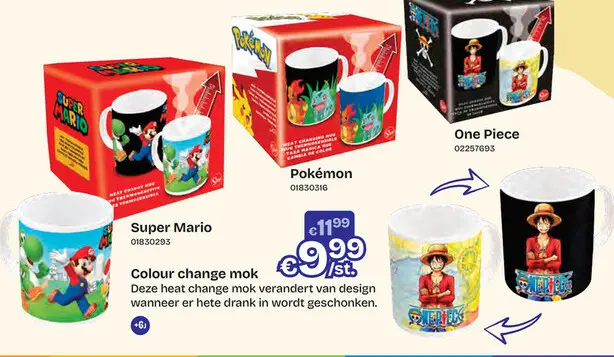 Aanbieding: Colour change mok