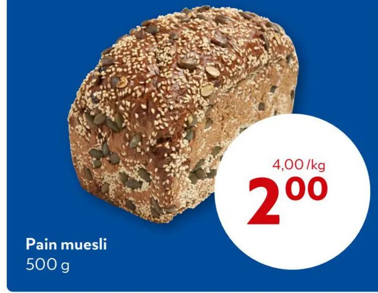Offre: Pain muesli