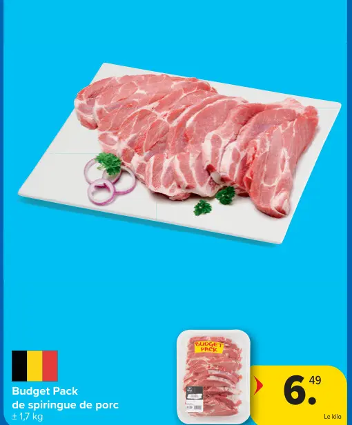 Offre: spirinque de porc