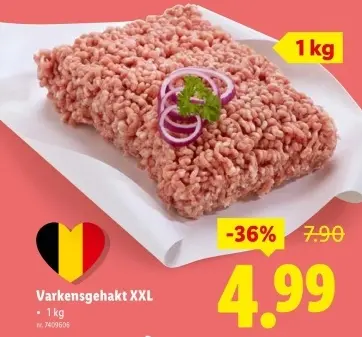 Promotie: Varkensgehakt XXL