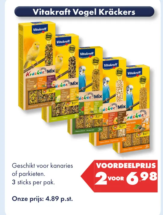 Aanbieding: Vitakraft Vogel Kräckers