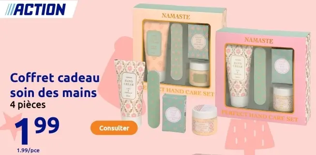 Offre: Coffret cadeau soin des mains