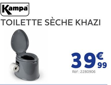 Offre: Toilette sèche khazi kampa