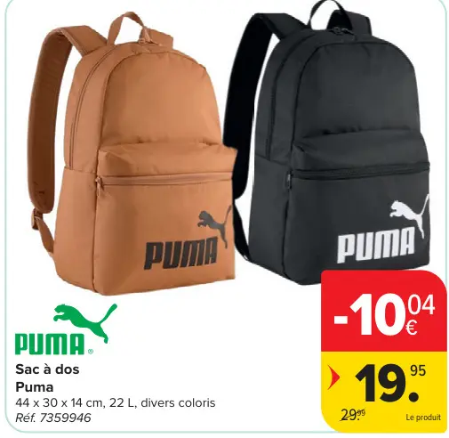 Offre: Sac à dos