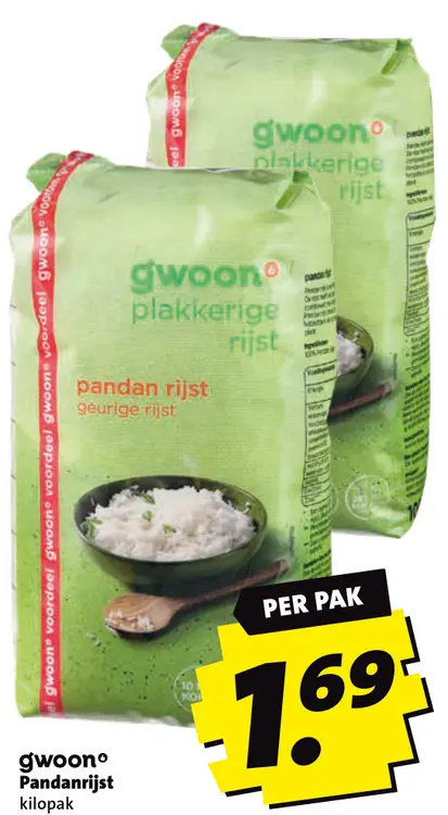 Aanbieding: Pandanrijst