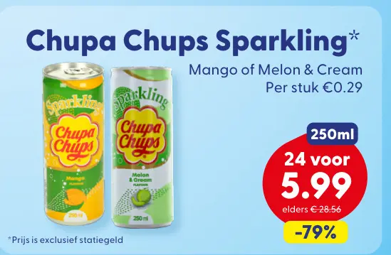 Aanbieding: Chupa Chups Sparkling