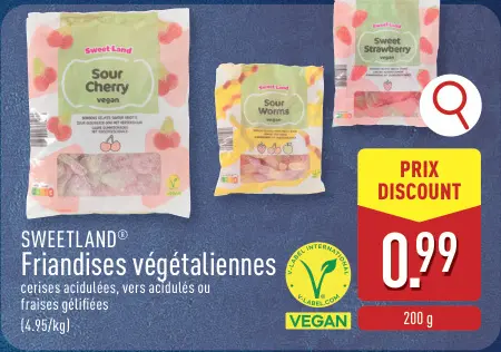 Offre: Friandises végétaliennes