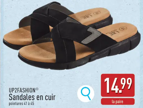 Offre: Sandales en cuir