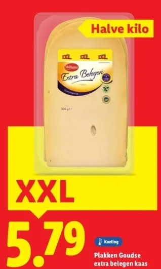 Aanbieding: Goudse extra belegen kaas