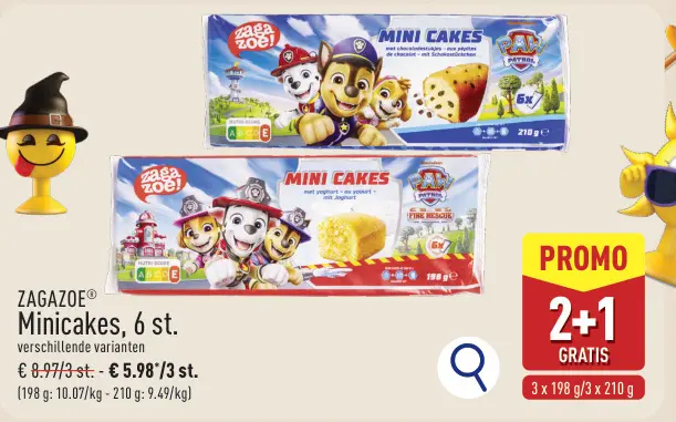 Promotie: Minicakes, 6 st.