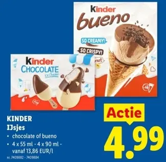 Promotie: IJsjes
