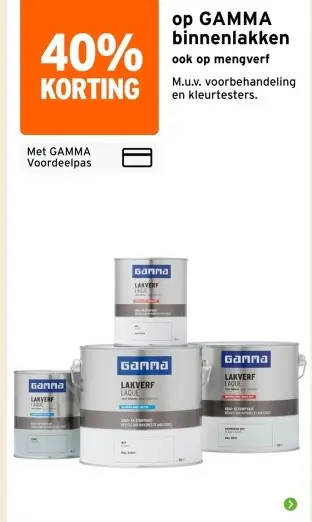 Aanbieding: binnenlakken