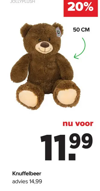 Promotie: Knuffelbeer