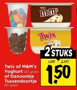 Aanbieding: Yoghurt of Danoontje Tussendoortje