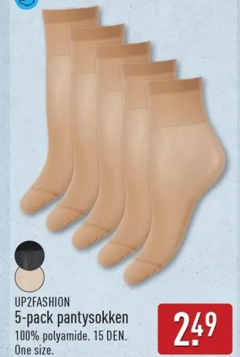 Aanbieding: 5-pack pantysokken