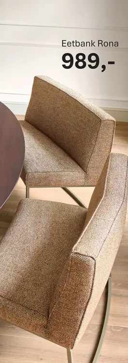 Aanbieding: Eetbank Rona