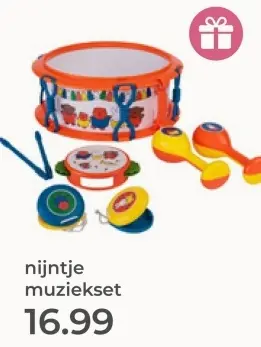 Aanbieding: nijntje muziekset