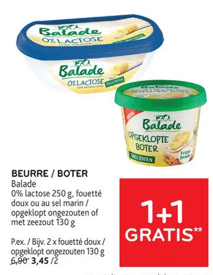 Offre: Beurre / Boter