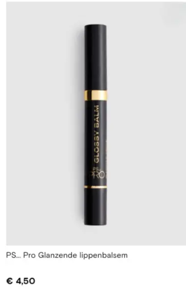 Promotie: Glanzende lippenbalsem