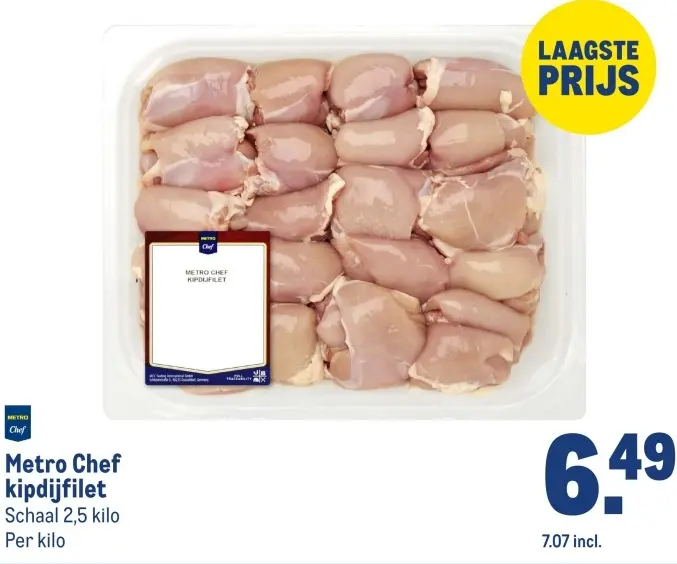 Aanbieding: kipdijfilet