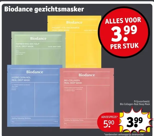 Aanbieding: Biodance gezichtsmasker