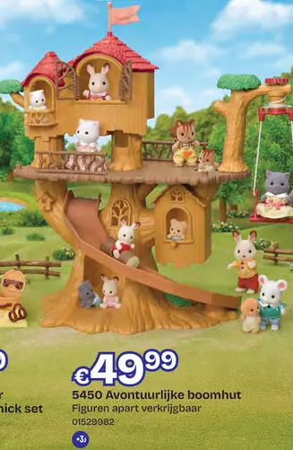 Aanbieding: Avontuurlijke boomhut