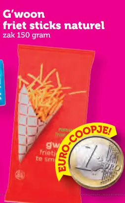 Aanbieding: Friet sticks naturel