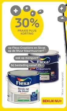 Aanbieding: Flexa Creations en Strak op de Muur kleurmuurverf