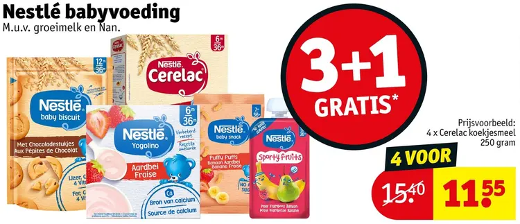 Promotie: Babyvoeding