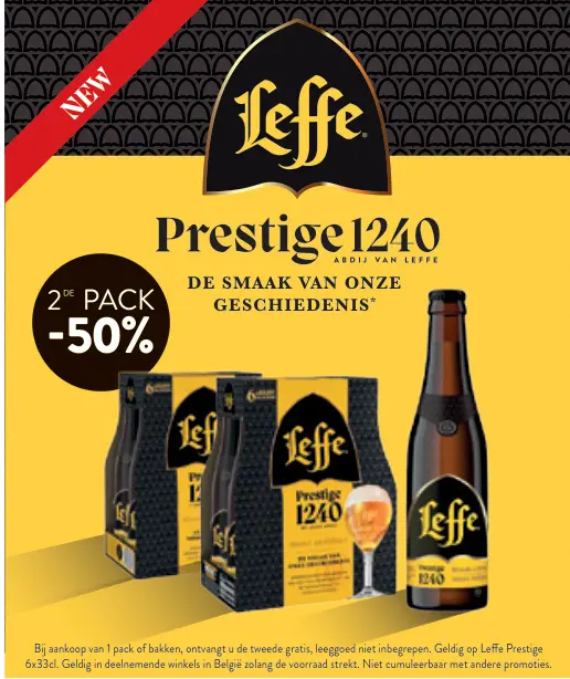 Promotie: Leffe Prestige 1240