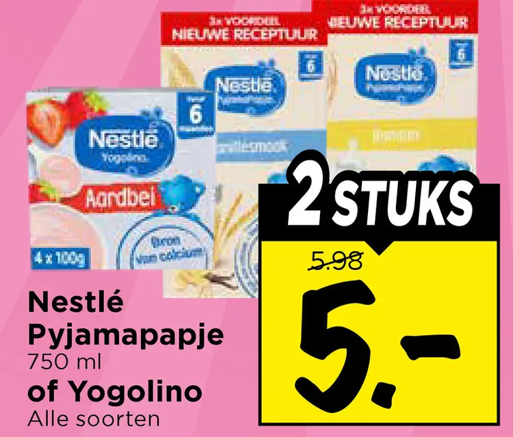 Aanbieding: Pyjamapapje of Yogolino
