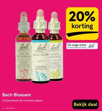 Aanbieding: Bach Bloesem