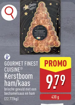 Promotie: Kerstboom ham/kaas
