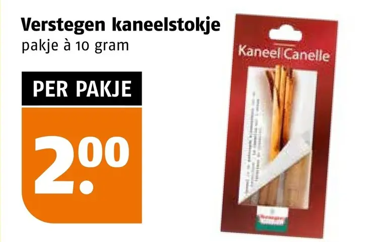 Aanbieding: Kaneelstokje