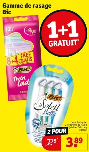 Offre: Gamme de rasage
