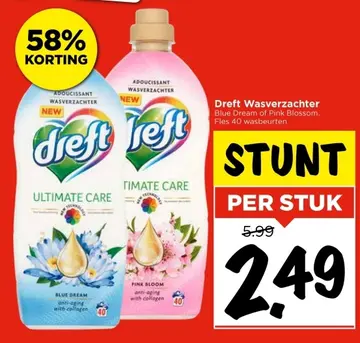Aanbieding: Dreft Wasverzachter