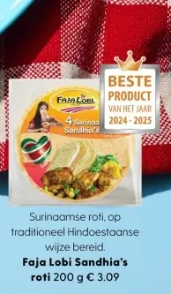 Aanbieding: Faja Lobi Sandhia's roti