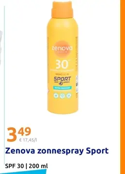 Aanbieding: Zenova zonnespray Sport