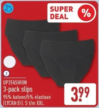 Aanbieding: 3-pack slips