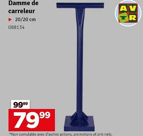 Offre: Damme de carreleur