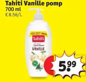 Promotie: Tahiti Vanille pomp