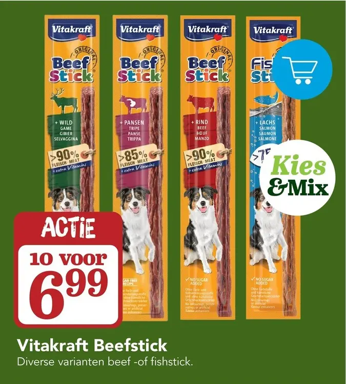 Aanbieding: Vitakraft Beefstick
