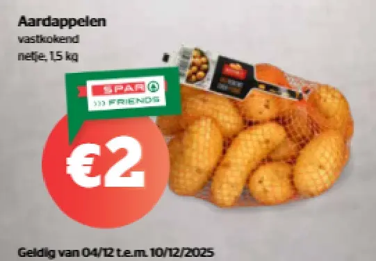 Promotie: Aardappelen