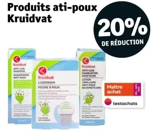 Offre: Produits anti-poux